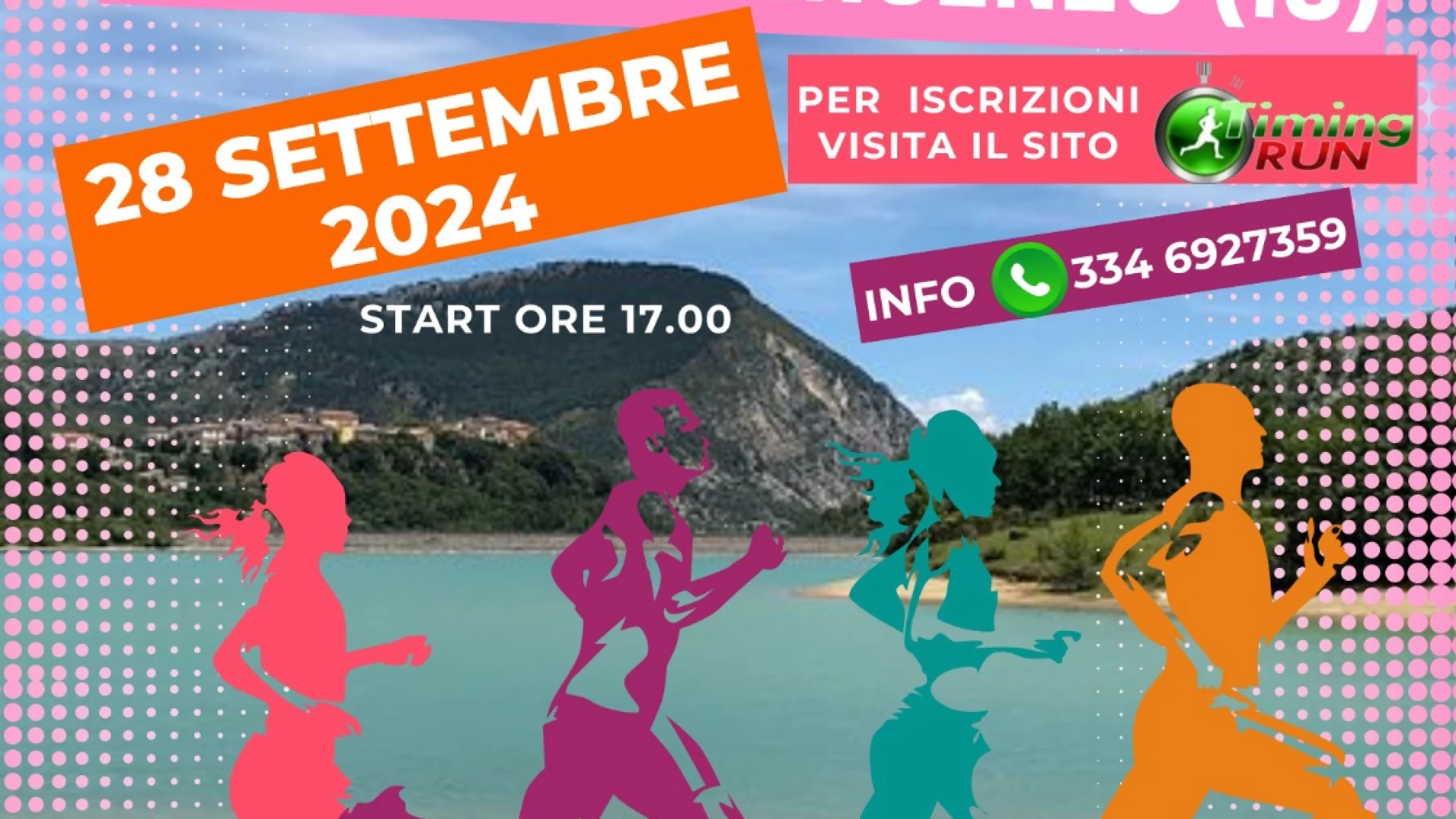 Sabato 28 settembre la seconda edizione della “Corrilago” a Castel San Vincenzo. Manifestazione organizzata dalla B-Lake Runner Volturno.